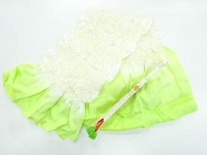 リサイクル　未使用品　正絹　絞り花模様帯揚げ・帯締めセット